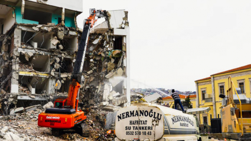 Serviço de Demolição na Construção Civil Cosmópolis - Demolição de Imóvel Particular