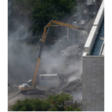 demolição de construção Santo Antônio do Pinhal